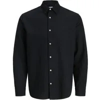 Jack & Jones Flanellhemd JJEBREEZE LINEN BLEND SHIRT L/S SN