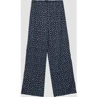 s.Oliver Chinos Leggings WIDE LEG Wide-Leg-Hose aus Crêpe-Jersey