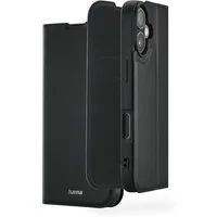Hama Smartphone-Hülle Handytasche Booklet für Apple iPhone 17 mit Kartenfächer, Schwarz, Standfunktion, Kartenfächer