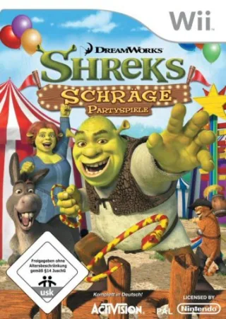 Shreks schräge Partyspiele [Nintendo Wii]