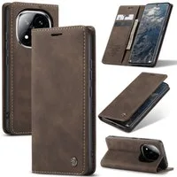 SmartUP Smartphone-Hülle für Xiaomi Redmi Note 14 Pro Plus 5G Klapphülle Fliphülle Tasche Case 6,67 Zoll, Integrierte Standfunktion, zwei Kartenfächer