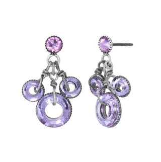 konplott - Ohrstecker - Sporty Glimpse violet