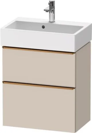 Duravit D-Neo Waschtischunterbau wandhängend Taupe Matt 584x372x625 mm - DE4329004910000 DE4329004910000