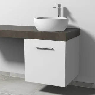 Sanipa WTU mit Tür A: links 2morrow (G1360L) 510x500x520 Weiß-Soft, G136043L G136043L