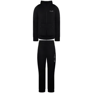 Born Rich Agosto Trikot Herren Schwarzer Trainingsanzug