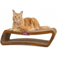 Canadian Cat Company Kratzbrett Eclipse für Katzen, 84x24x23cm, doppelseitig nutzbar, Kratzmöbel & Liegeplatz