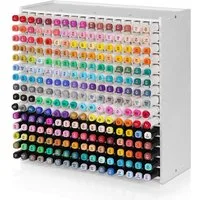 TUWENA Organizer 240 Stifte Organizer Schreibtisch, Marker Stifthalter für Aufbewahrung, Aufbewahrungsbox Bleistifthalter aus PVC für Zuhause Büro Schule