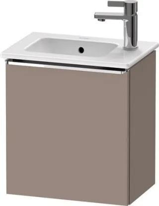 Duravit D-Neo Waschtischunterbau wandhängend Basalt Matt 410x274x440 mm - DE4259R10430000 DE4259R10430000