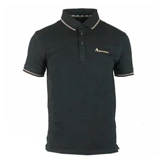 Aquascutum - Poloshirt für Herren/Damen Unisex (Schwarz)