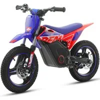 Vankel Elektro-Kindermotorrad SX-E350 350W 14 Zoll E-Motorrad für Kinder 8-12 Jahre 36V Akku, Belastbarkeit 50 kg, 3 Fahrstufen, Bis 30 km/h, 17 Nm, Scheibenbremsen und Federung