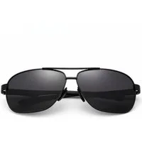 StellarLuma Sonnenbrille Sonnenbrille Herrenbrille Damenbrille Pilotenbrille UV400 polarisiert (Set) Polarisierte Gläser, UV400-Schutz und leichter Aluminiumrahmen im Set.
