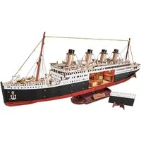 ROLIFE 3D-Puzzle Titanic Schiffsmodell Holzbausatz, 433 Puzzleteile