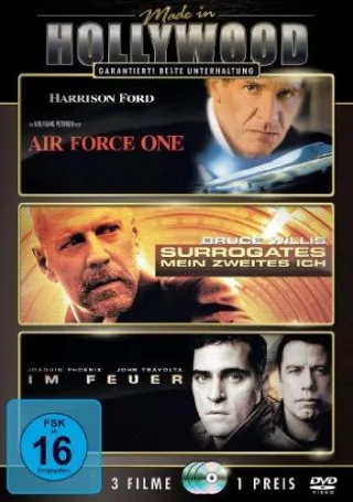 Air Force One / Surrogates - Mein zweites Ich / Im Feuer [3 DVDs]