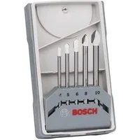 BOSCH Fliesenbohrer CYL-9 Ceramic Fliesenbohrer-Sets, 5-teilig, Fliesenbohrer