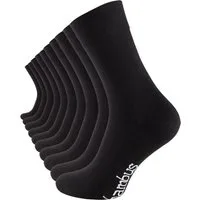 Cotton Prime® Socken Bambussocken ohne Gummibund (10-Paar) weich und atmungsaktiv durch Viskose