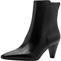 Tamaris TOUCH-IT aus Leder Trichterabsatz 1-25364-45 Stiefelette TOUCH-IT