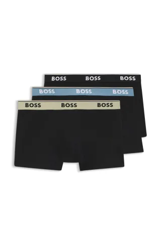 BOSS Menswear Black - Trunk 3P Power Black - Gr. - S
