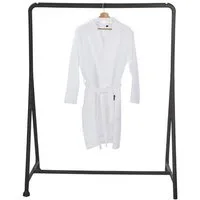 done.® Unisex-Bademantel Leichte Waffel-Piqué Bademäntel mit Schalkragen Taschen Bindegürtel, Baumwolle, Schalkragen aufgesetzte Taschen Bindegürtel, Bindegürtel