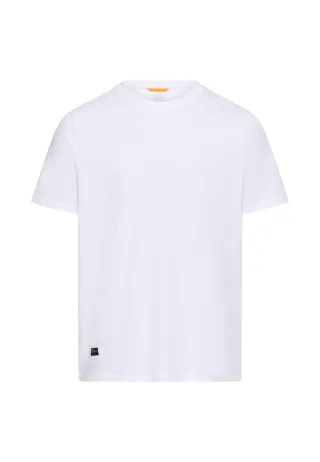 camel active - fleXXXactive© T-Shirt mit 4-Wege-Stretch white - Gr. - XL