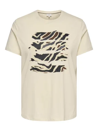 ONLY CARMAKOMA - CARBOOSTERY SS REG TEE JRS Birch - Gr. - 44