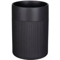 SCHÖNER WOHNEN-Kollektion Kochbesteckhalter REFIA, (1-tlg), Keramik Untensilienhalter mit sanften Rifferlungen, 1,3l