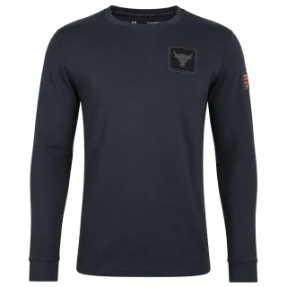 Under Armour Project Rock Schwergewichts Herren Schwarz Oberteil