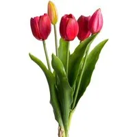 Kunstblume Tulpenbündel Holland real Touch Tulpe, OTTO home, Höhe 35 cm