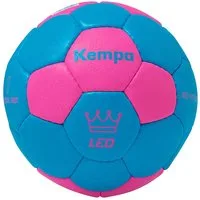 Kempa Handball Leo (strapazierfähiger Trainingsball) kempablau/pink - 1 Stück