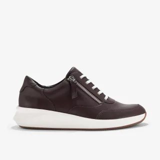 Un Rio Zip Burgundy Leder Sneakers