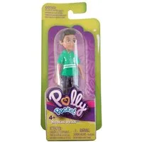 Polly Pocket Spielfigur Polly Pocket Mini-Puppe NICLAS mit blauer Hose