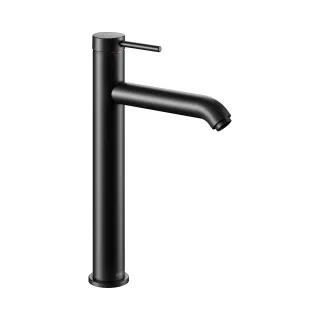 Keuco IXMO Soft Black Selection Einhebel-Waschtischmischer 210, ohne Ablaufgarnitur, schwarz matt 59510372100