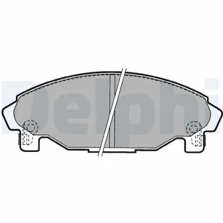 Delphi Bremsbel?ge vorne Daihatsu Charade Gran Move