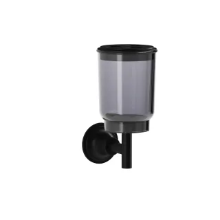 VitrA Origin Classic Zahnbürstenhalter Wandmontage Halter-Farbe Schwarz Matt,A4451836 A4451836