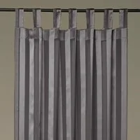 Arsvita Vorhang, Schlaufen, halbtransparent, Voile, Halbtransparenter Dekoschal mit Streifen, in vielen Größen und Farben