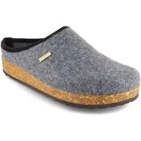 Tuffeln Filz-Pantoffeln Komfort Herren Clogs mit Kork-Fußbett Hausschuh vegan aus 100% Tuf-Felt