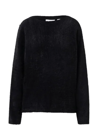 comma - Strickpullover schwarz - Gr. - 38