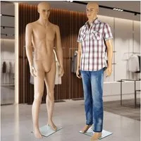 Mucola Anziehpuppe Schaufensterpuppe Schneiderpuppe 185CM Männlich Mannequin Manichino (Einzelstück, 1-tlg), Beweglich