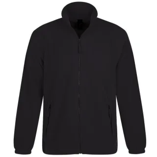 SOLS Mens North Full Zip Outdoor Fleece Jacke (Holzkohle)