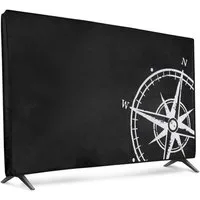kwmobile Abdeckhaube 55" TV Hülle - Fernseher Bildschirmschutz Abdeckung - TV Bildschirm, DER SCHUTZ FÜR DEIN DISPLAY: Schütze den Bildschirm Deines