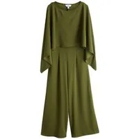 Next Jumpsuit Festlicher Cape-Jumpsuit aus Jersey (2-tlg)
