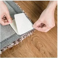 Vimoda Antirutsch Teppichunterlage Pads Antirutschmatte, 4-St., 10*10cm, (12-St., waschbarer), rutschfest für Laminat, Fliesen & Kinderzimmer, Badezimmer, Küche