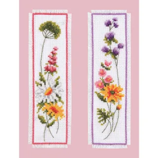 Lesezeichen "Wiesenblumen", 2er-Set