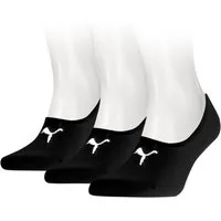 PUMA Füßlinge PUMA UNISEX FOOTIE 3P (3-Paar, 3 Paar) NoShow Socks, atmungsaktiv, elastisches Bündchen