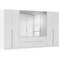OTTO home Drehtürenschrank Kleiderschrank Schrank Garderobe AGORDO mit Dekor- oder Hochglanzfront (in zwei Griff-Farben, Breiten 91-360 cm) mit Außenschubkästen, in 7 Breiten und 2 Höhen MADE IN GERMANY