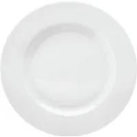 van Well Speiseteller Teller Set, Gourmet, (6 St), spülmaschinenfest und mikrowellengeeignet, Porzellan, Ø 27 cm