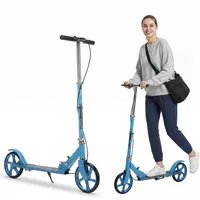oyajia Cityroller Tretroller Kickroller Cityroller Kinderroller Erwachsene Scooter, (klappbar&höhenverstellbar Scooter 20CM Räder)