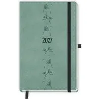 Trötsch Verlag Taschenkalender TRÖTSCH - Taschenkalender A6 Soft Touch Premium Aquamarin 2027