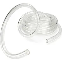 Poppstar Aquariumschlauch, 5m PVC Schlauch Transparent (ID/AD 5/8mm, max. 2 bar)