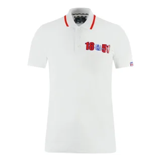 Aquascutum London 1851 Weißes Poloshirt