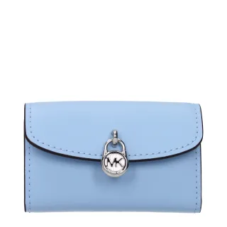 Michael Kors Hellblau Leder Geldbörse